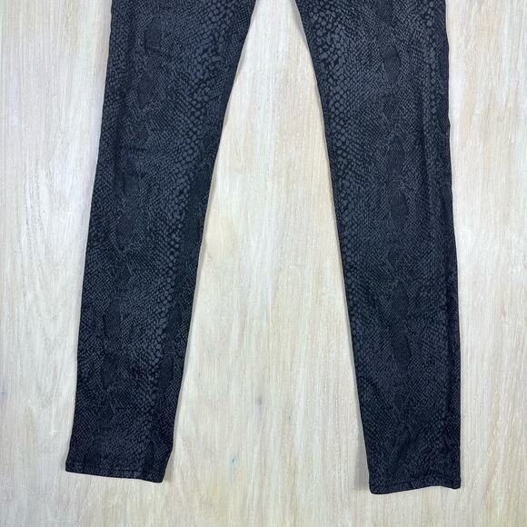 AG Adriano Goldschmied The Legging Super Skinny Fit Snake Skin Print Jeans 27 - Picture 4 of 16
